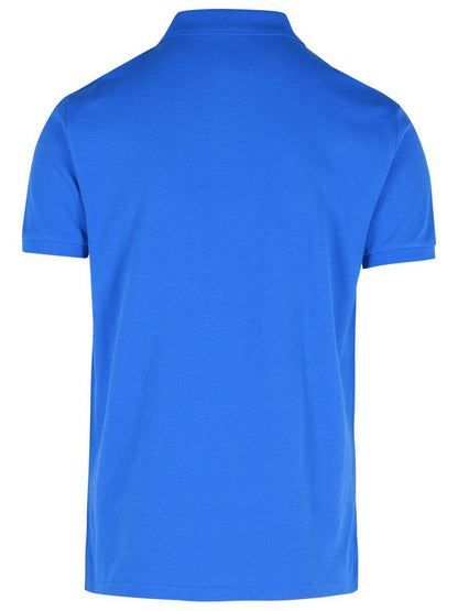 Polo Ralph Lauren Polo Shirt In Blue Cotton