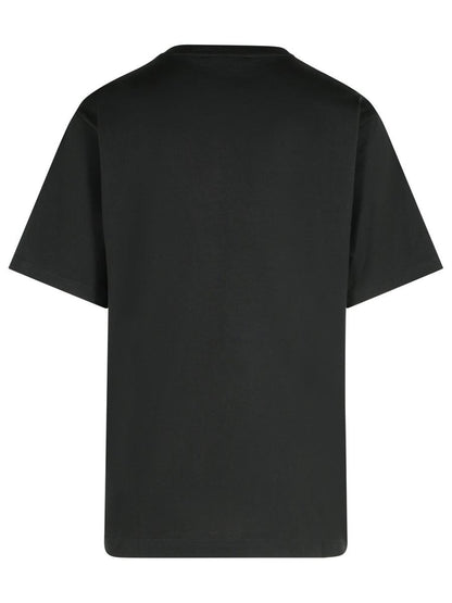 Dolce & Gabbana Black Cotton T-Shirt