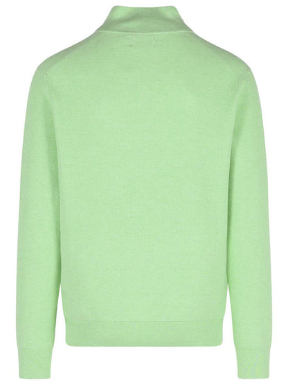 Polo Ralph Lauren Light Green Cotton Sweater