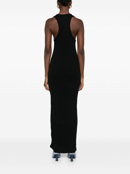 Jean Paul Gaultier The Black Piercing Long Dress