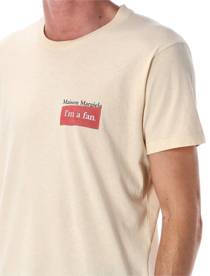 Maison Margiela Overdyed Cotton I'M A Fan T-Shirt