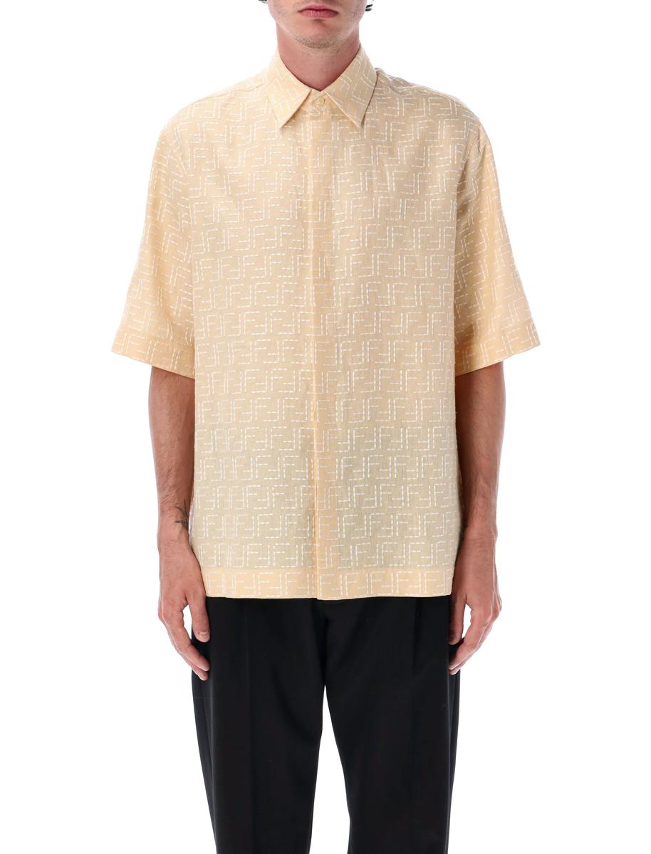 Fendi Ff Jacquard Shirt
