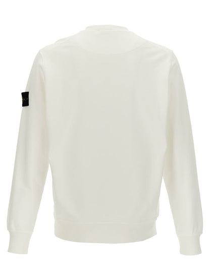 Stone Island Logo Badge Sweatshirt