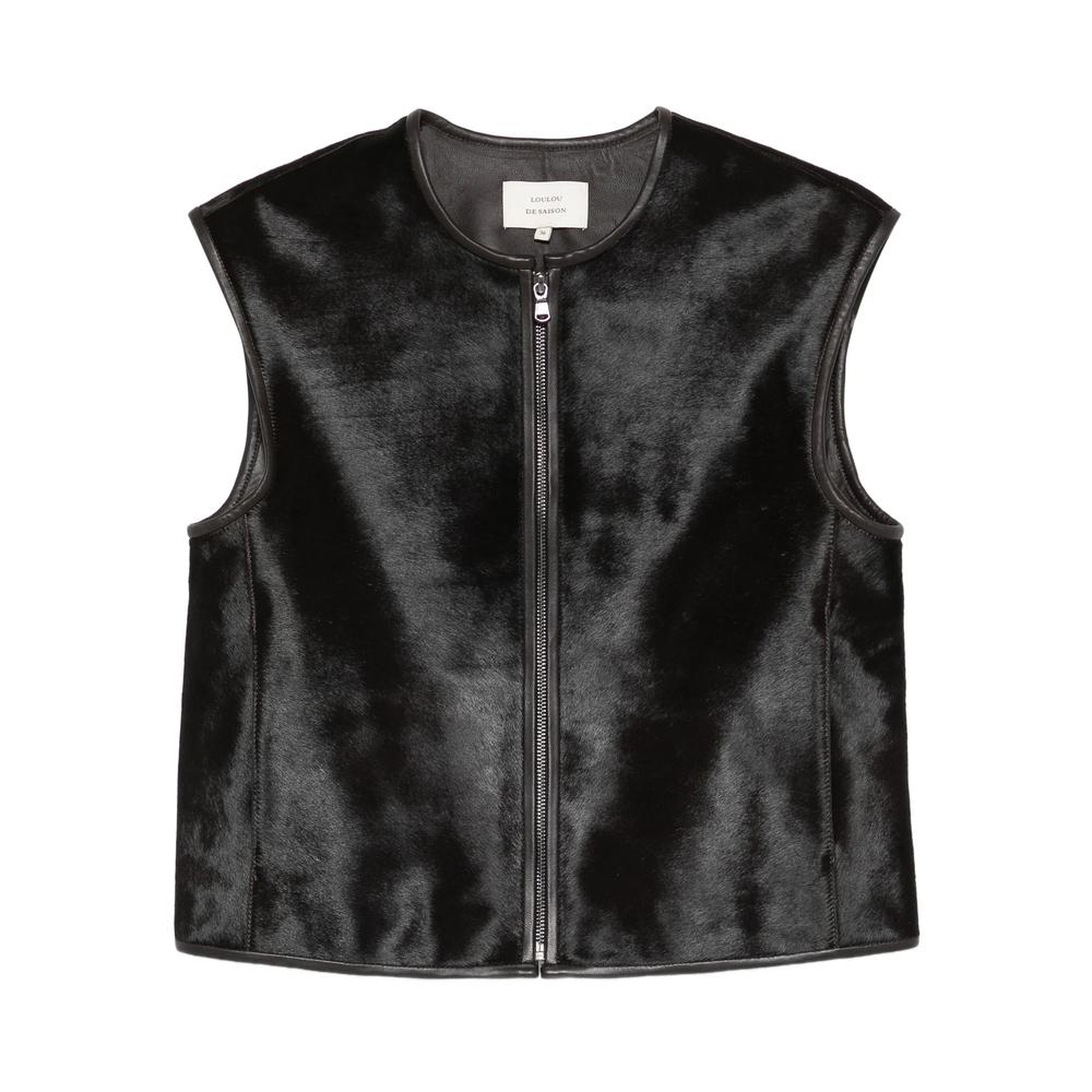 Loulou De Saison Leather Waistcoats