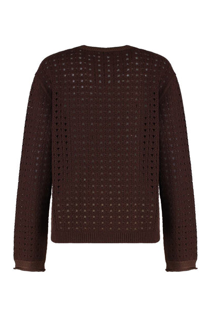 Fabiana Filippi Wool-Blend Crew-Neck Sweater