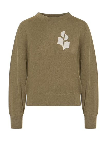 Isabel Marant Étoile Ivory Marant Étoile Logo Sweater