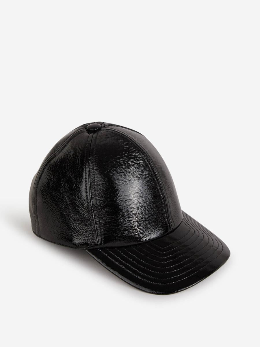 Courrèges Patent Logo Cap