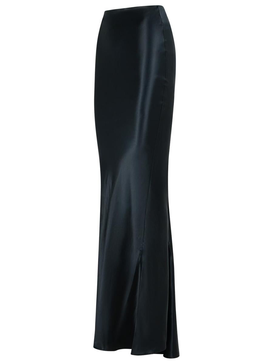 The Andamane 'Nemesia' Black Viscose Skirt