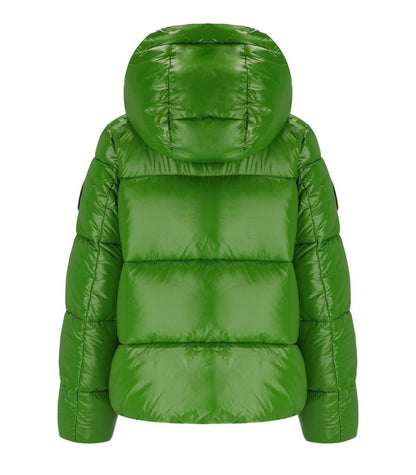 Save The Duck Biddy Green Hodded Padded Jacket