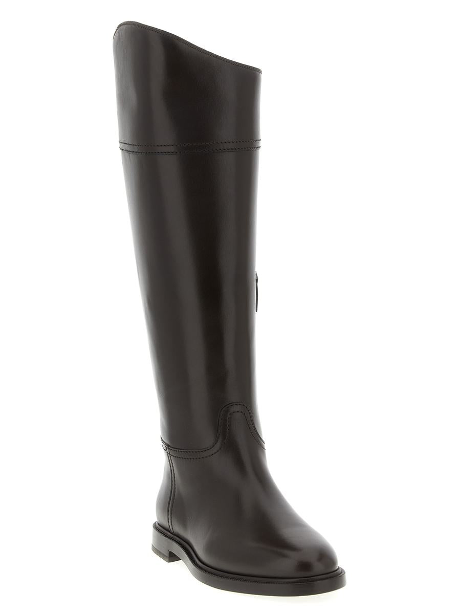 Brunello Cucinelli Leather Boots Monile