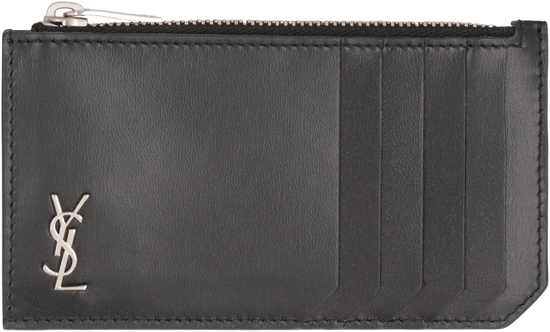 Saint Laurent Smooth Leather Card Holder