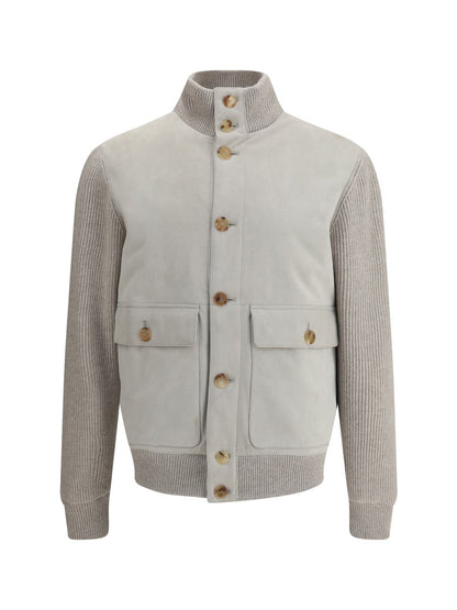 Brunello Cucinelli Leather Jackets