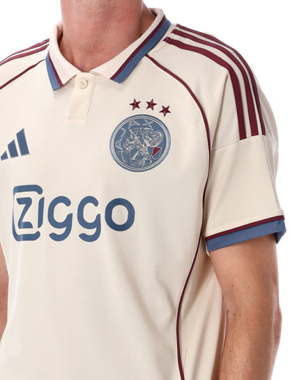 Adidas Originals Adidas Ajax 25/26 Third Jersey Beige