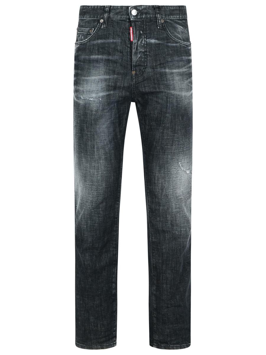 DSQUARED2 '642' Black Cotton Jeans