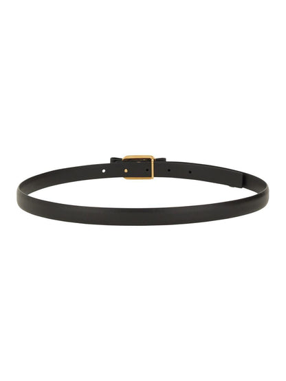 Salvatore Ferragamo Fixed Belt "New Vara Plate"