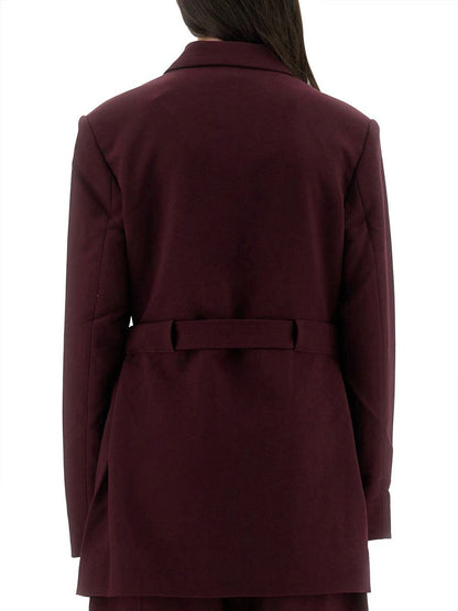 Ganni Crepe Blazer