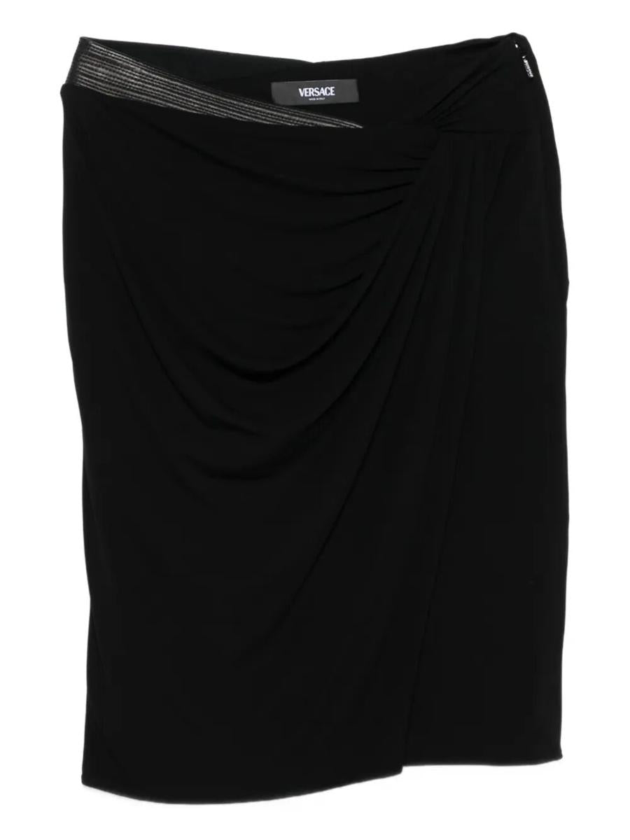 Versace Skirt Responsible Stretch Crepe Jersey Clothing