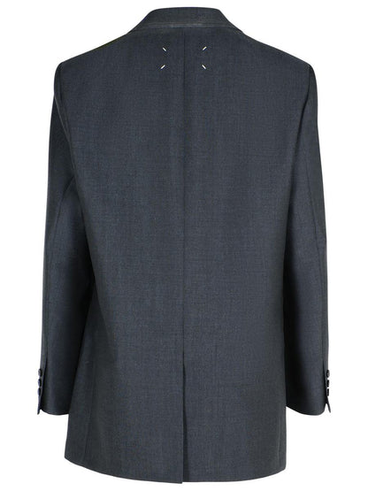 Maison Margiela Anthracite Wool Blend Blazer