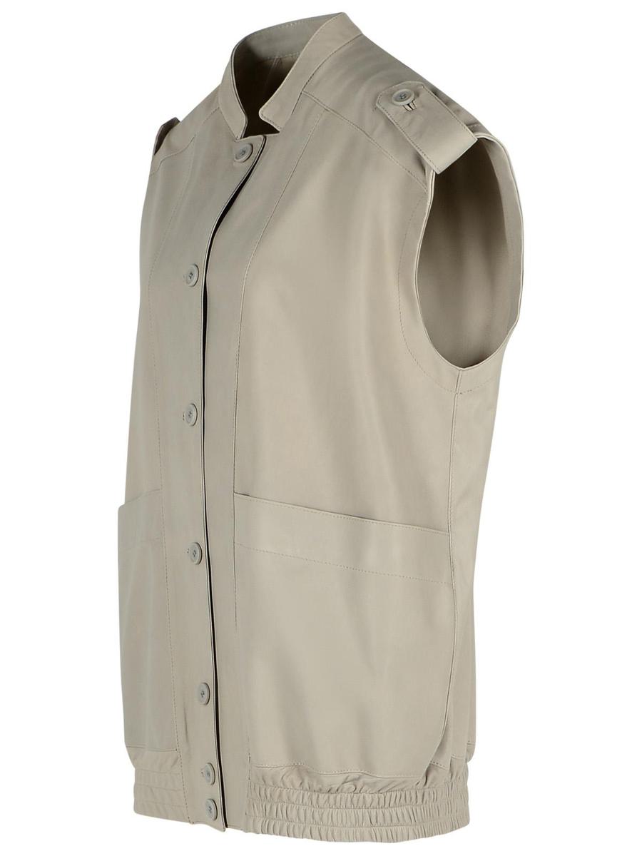 Salvatore Santoro Grey Leather Jacket