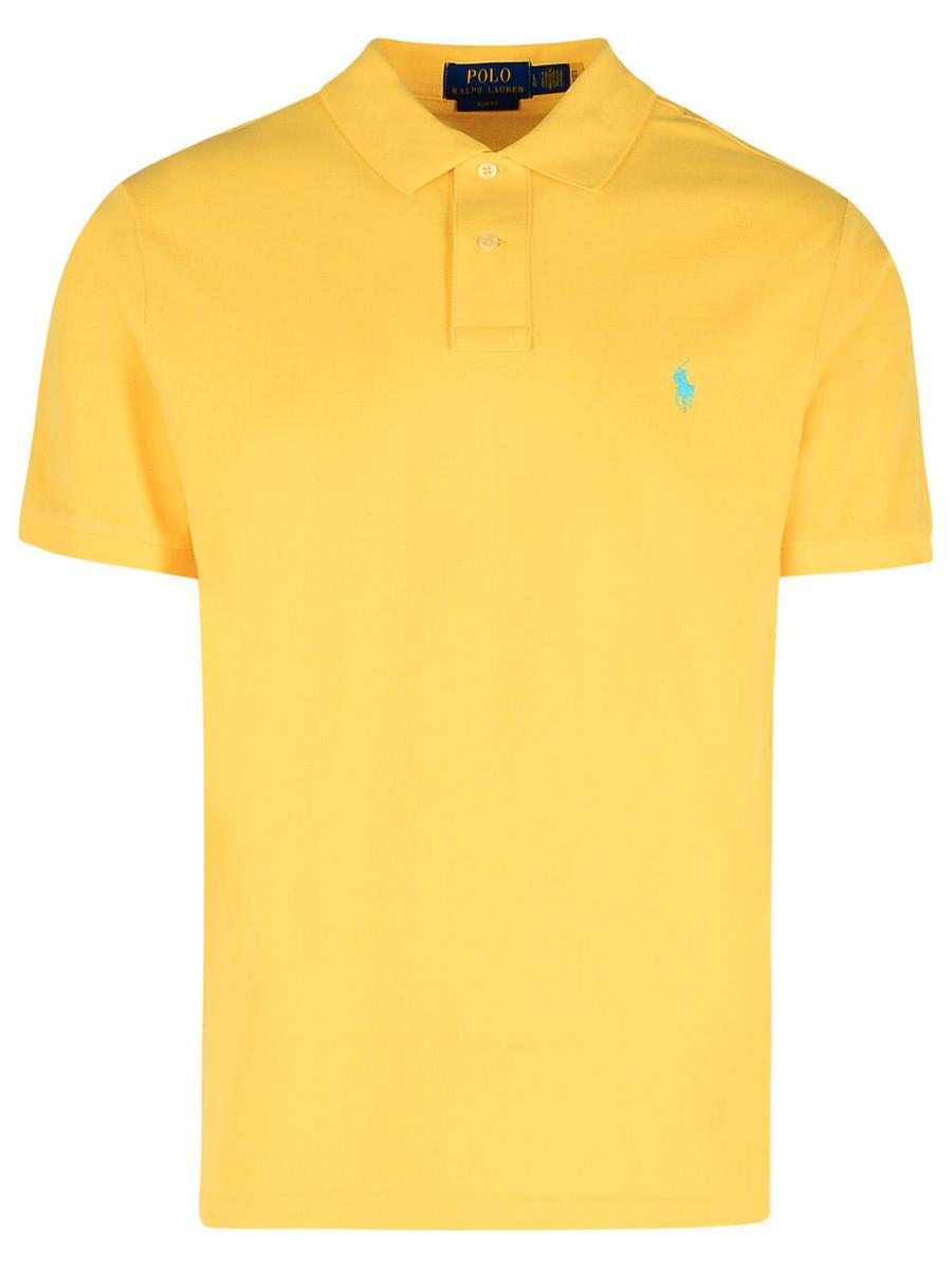 Polo Ralph Lauren Yellow Cotton Polo Shirt