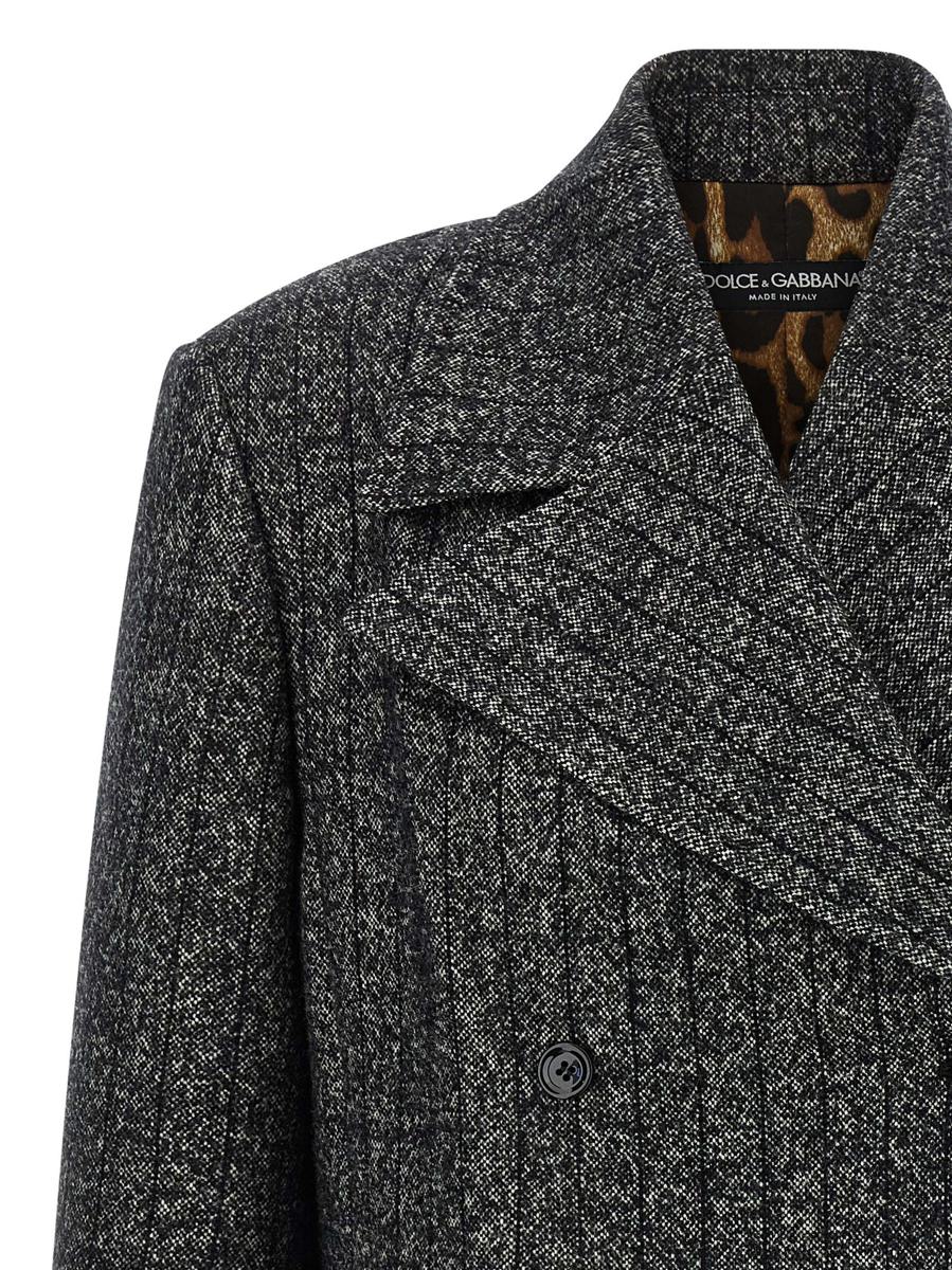 Dolce & Gabbana Striped Wool Blazer