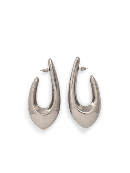 Panconesi Silver 'Spada Drop' Earrings