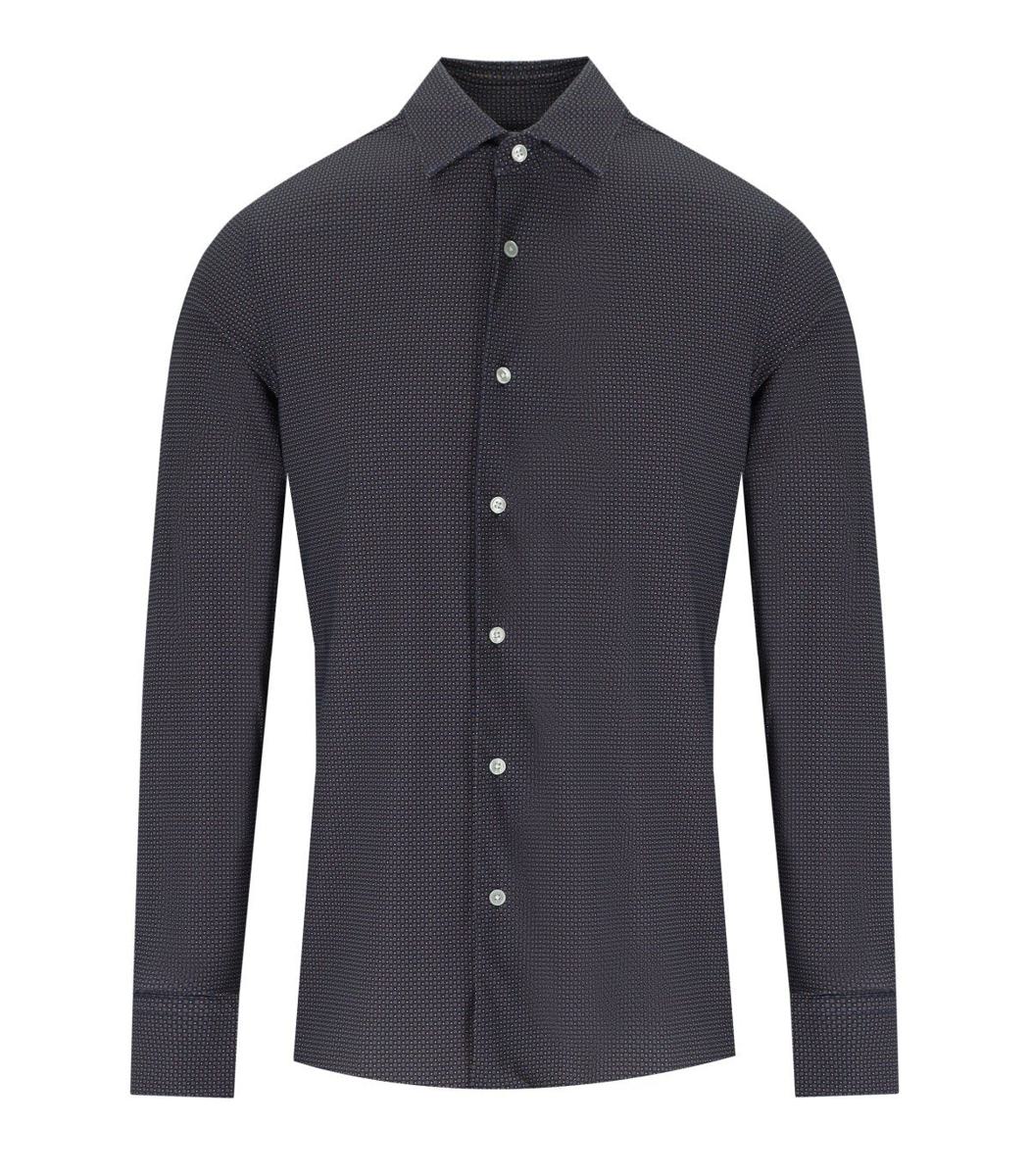Archivium Blue Patterned Shirt