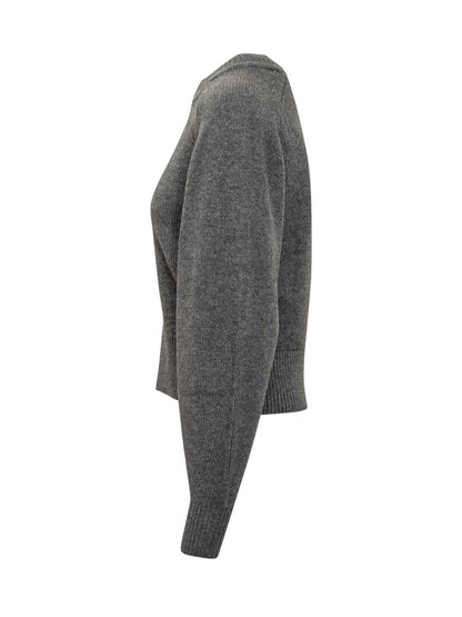 Isabel Marant Isabel Marant Gray Wool And Cashmere Pullover