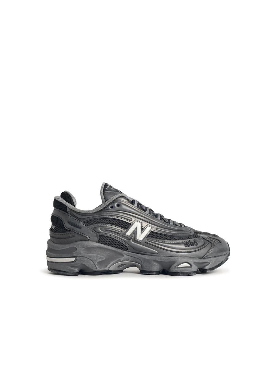 New Balance '1000' Grey Fabric Blend Sneakers