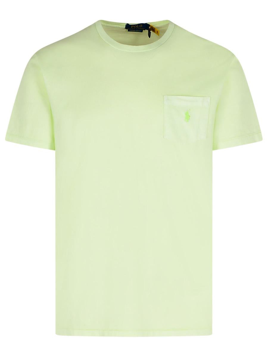 Polo Ralph Lauren Green Cotton T-Shirt