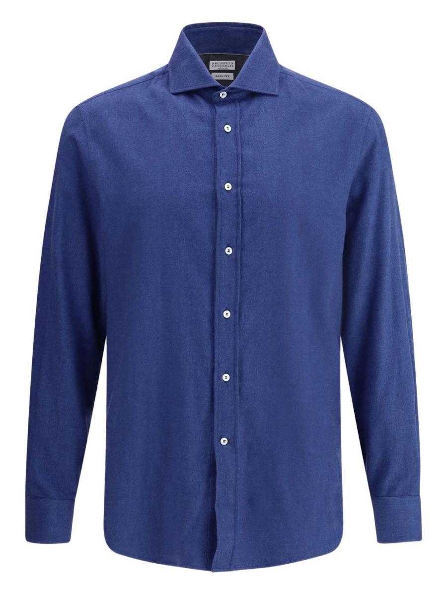 Brunello Cucinelli Cotton Blend Shirt