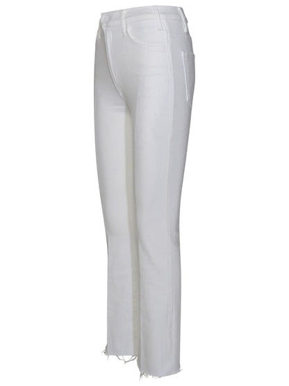 Mother White The Hustler Jeans