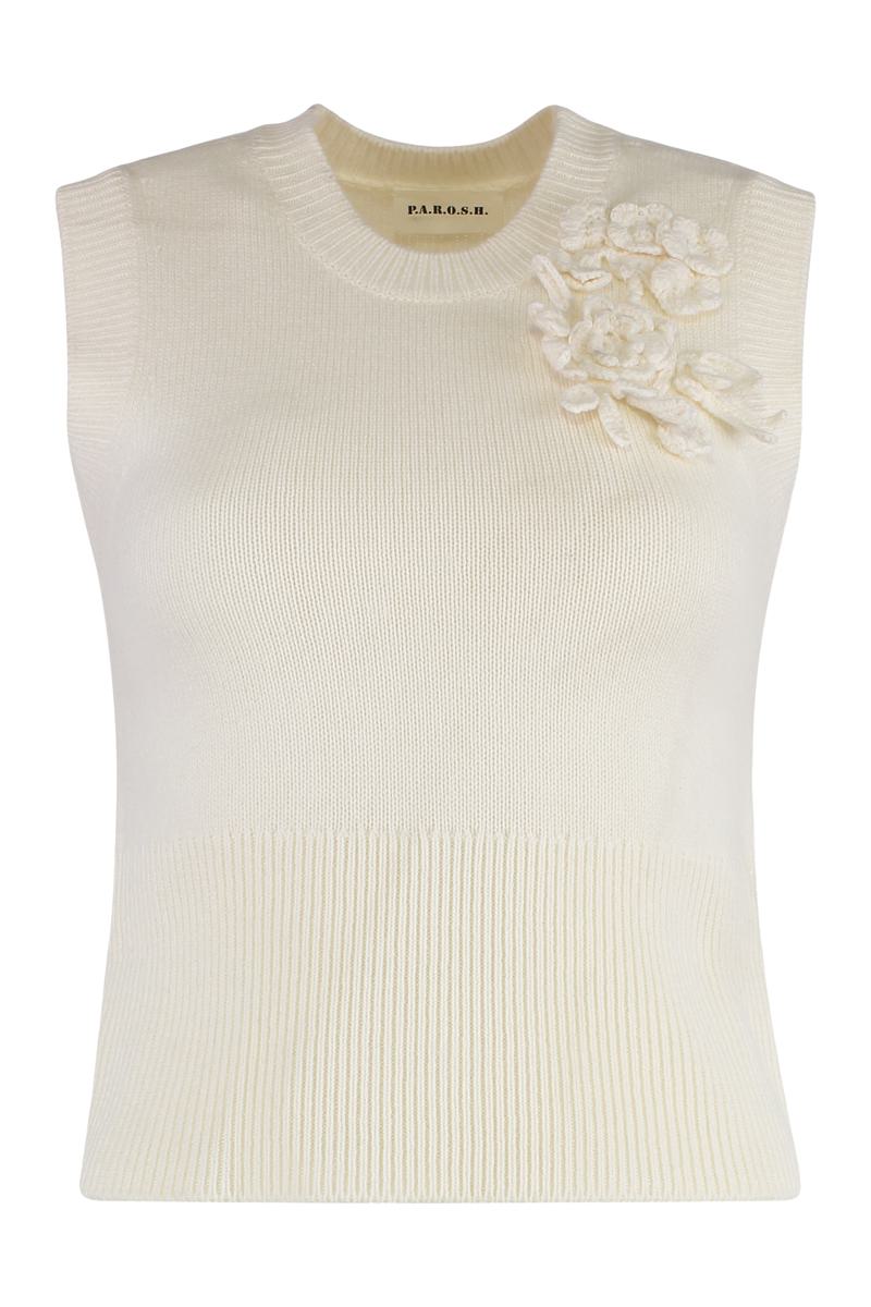 P.A.R.O.S.H. Loira Knitted Vest