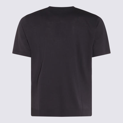 Altea Navy Blue Cotton T-Shirt