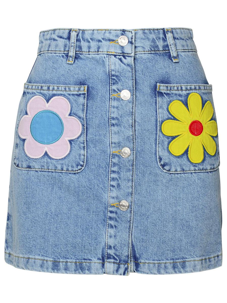 Moschino Jeans Blue Denim Skirt