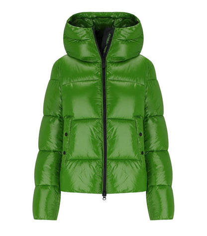 Save The Duck Biddy Green Hodded Padded Jacket