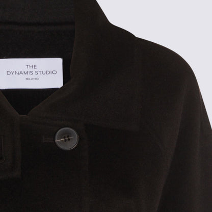 The Dynamis Studio Dark Grey Wool Coat