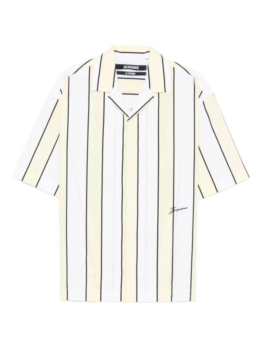 Jacquemus Short-Sleeved Striped Shirt