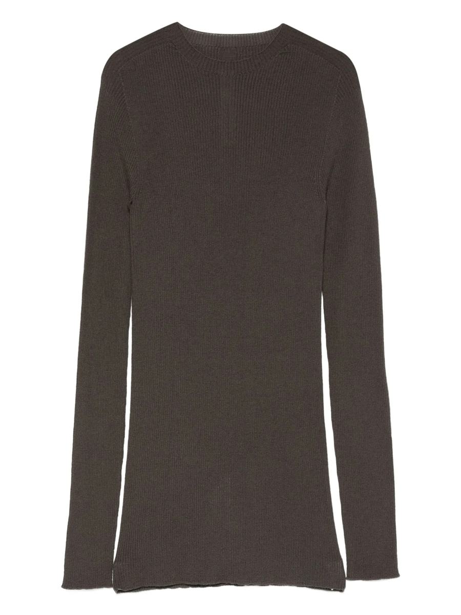 Rick Owens Ribbed Round Neck Clothing