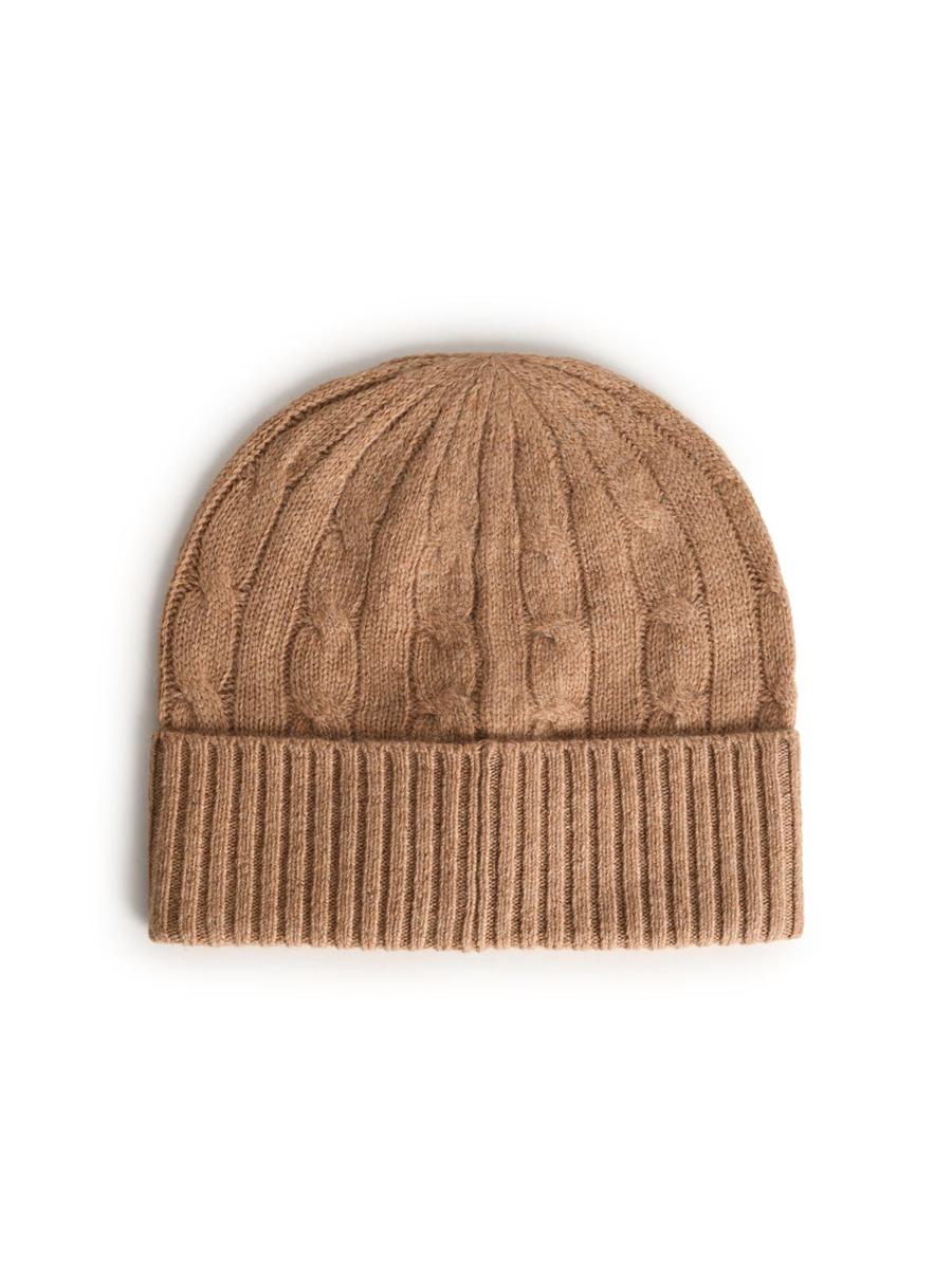 Polo Ralph Lauren Beige Wool Blend Beanie