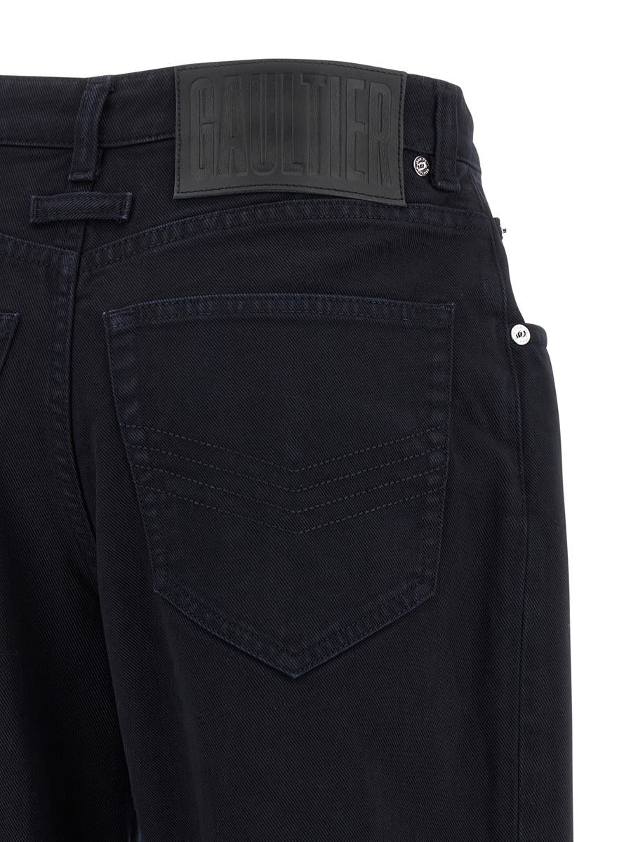 Jean Paul Gaultier 'The Snap-Button Denim' Jeans