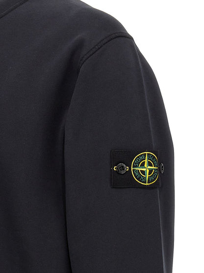 Stone Island Logo Badge Sweatshirt
