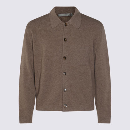 Canali Beige Wool Knitwear
