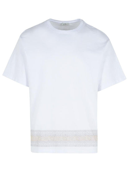 Etro 'Soho' White Cotton T-Shirt