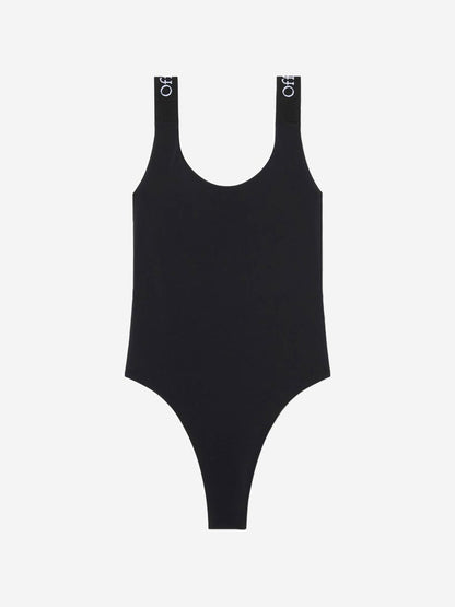 Off-White Logo Polyamide Swimsuit