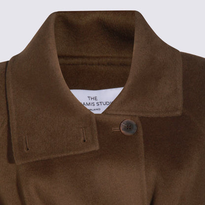 The Dynamis Studio Camel Wool Coat