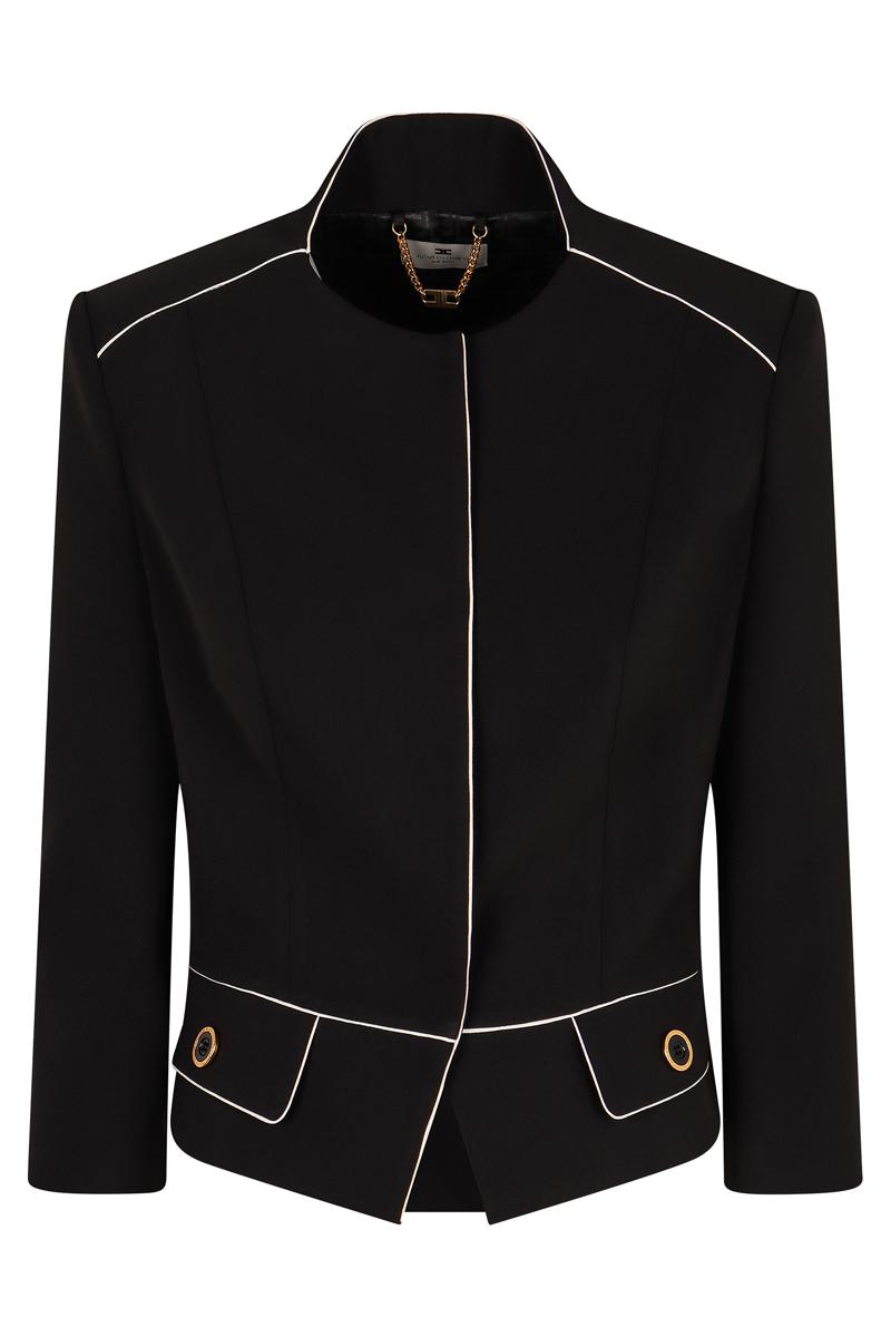 Elisabetta Franchi Single-Breasted Jacket