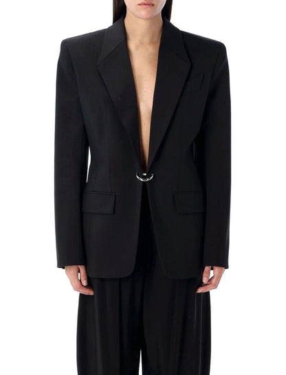 Mugler Pierced Tailored Jacket