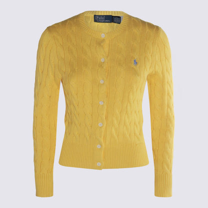 Polo Ralph Lauren Yellow Cotton Knitwear
