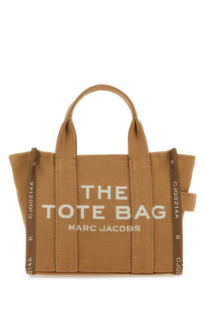 Marc Jacobs 'The Small Tote' Brown Cotton Bag